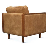 Maison Naydine Chair in Outback Tan Leather