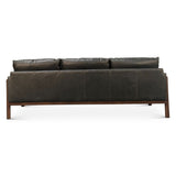 Maison Norah Sofa in Charme Black Leather
