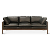 Maison Norah Sofa in Charme Black Leather