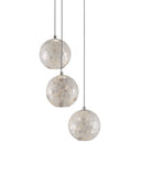Finhorn 3-Light Round Multi-Drop Pendant
