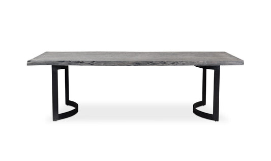 Bent Dining  Table Small Grey