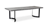 Bent Dining  Table Small Grey