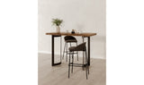 Bent Bar Table Smoked