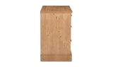 Tade 3 Drawer Nighstand Honey Pine