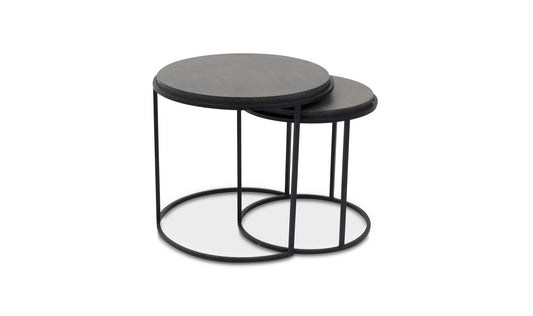 Roost Nesting Tables Black Set Of 2