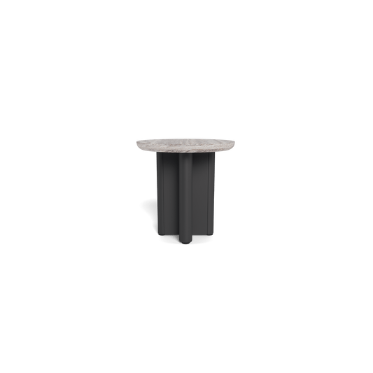 VICTORIA ALUMINUM Round Side Table