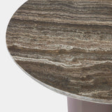 VICTORIA ALUMINUM Round Side Table