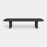VICTORIA ALUMINUM Slatted Coffee Table