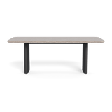 VICTORIA ALUMINUM Stone Dining Table 81"