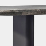 VICTORIA ALUMINUM Stone Dining Table 81"