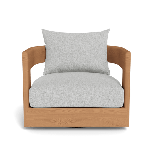 Victoria Teak Swivel Lounge Chair