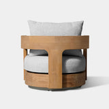 Victoria Teak Swivel Lounge Chair