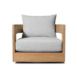 Victoria Teak Swivel Lounge Chair