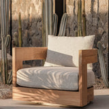 Victoria Teak Swivel Lounge Chair