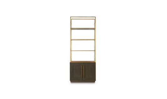 Elliot Bookshelf Brown