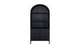 Wilde Display Cabinet Black Oak