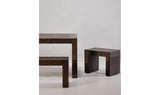 Evander Dining Bench Rustic Brown