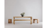 Evander Dining Bench Natural