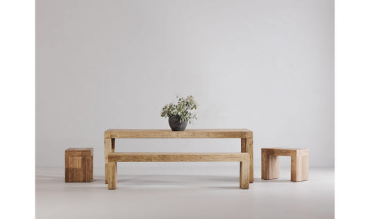 Evander Dining Stool Natural