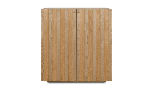 Vermentino Bar Cabinet Oak