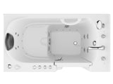 ANZZI 29" x 52" Therapeutic Walk-In Tub with Dual Hydrotherapy (Air & Water), Fast Drain, Inline Heater, Chromatherapy, Aromatherapy, and Quick Fill Faucet