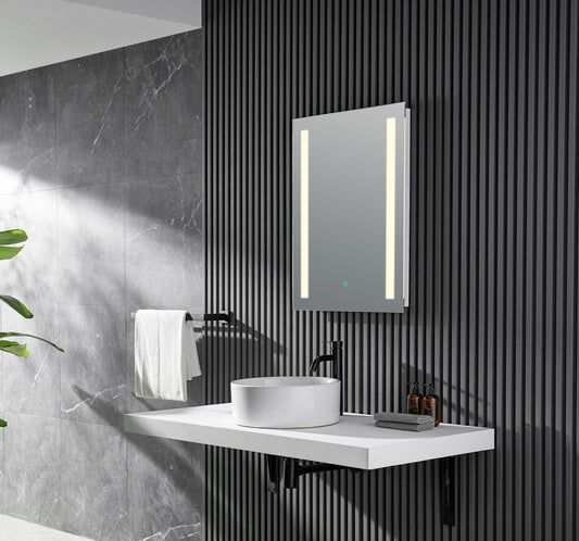 Mantra 30 in. x 24 in. Frameless LED Bathroom Mirror