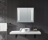 Ether 28 in. x 32 in. Frameless LED Mirror Bathroom Cabinet