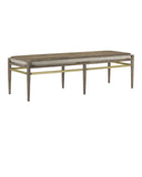 Visby Light Pepper Bench, Calcutta Linen