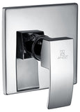 Viace Series 1-Spray 8 in. Fixed Showerhead in Polished Chrome