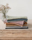 Waffle Kitchen Towel in Woodrose
