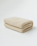 Vanilla waffle blanket