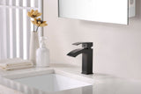 ANZZI Fifth Elegant Vessel Sink Faucet (9.2" H), Single Hole, WaterSense Certified, Rhino Alloy Solid Brass, Various Finishes