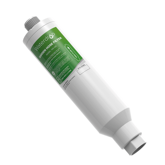 Garden Hose Filter with Flexible Hose Protector