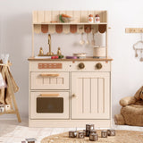 ROBUD Wooden Kids Play Kitchen Set  - Olivia Caramel