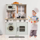 Robud Wooden Kids Play Kitchen Set - Fresh Garden