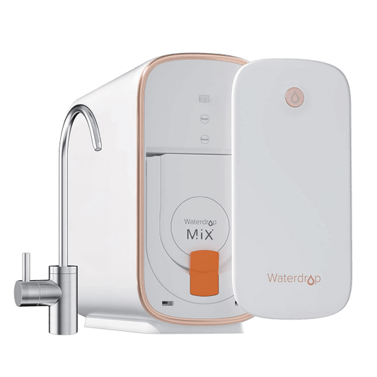Tankless Reverse Osmosis System with small size, replacement filter once a year - Waterdrop D4