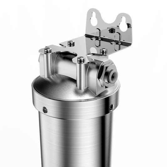 Stainless Steel Undersink Water Filtration System With Dedicated Faucet