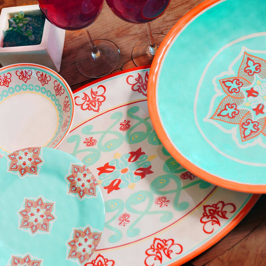 Western Melamine 14PC Set, 2 MOQ