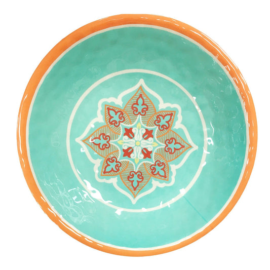 Western Motif Melamine Serving Bowls, Set of 12