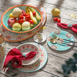 Western Motif Melamine Serving Platters, Set of 12, 2 MOQ