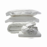 300TC Cotton Percale Solid Bedding Bundle