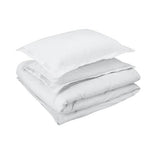 400TC Luxurious Double Embroidery Cotton Sateen Solid Bedding Bundle