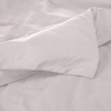 400TC Luxurious Triple Embroidery Cotton Sateen Solid Bedding Bundle