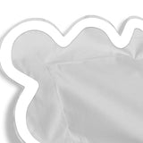 400TC Applique Scalloped Embroidery Cotton Pillow Sham