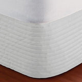 400TC Cotton Horizontal Quilted Tailored Bed skirt