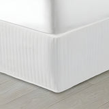 400TC Cotton Vertical Quilted Tailored Bed skirt