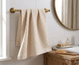 Waffle Weave Cotton Bath Towel