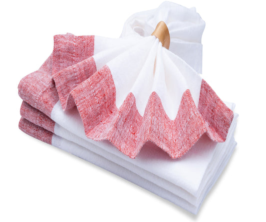 Border Linen Napkins