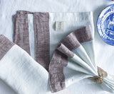 Grey Linen Napkins
