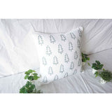 Embroidered Christmas Tree Pillow Cover (Set of 1)